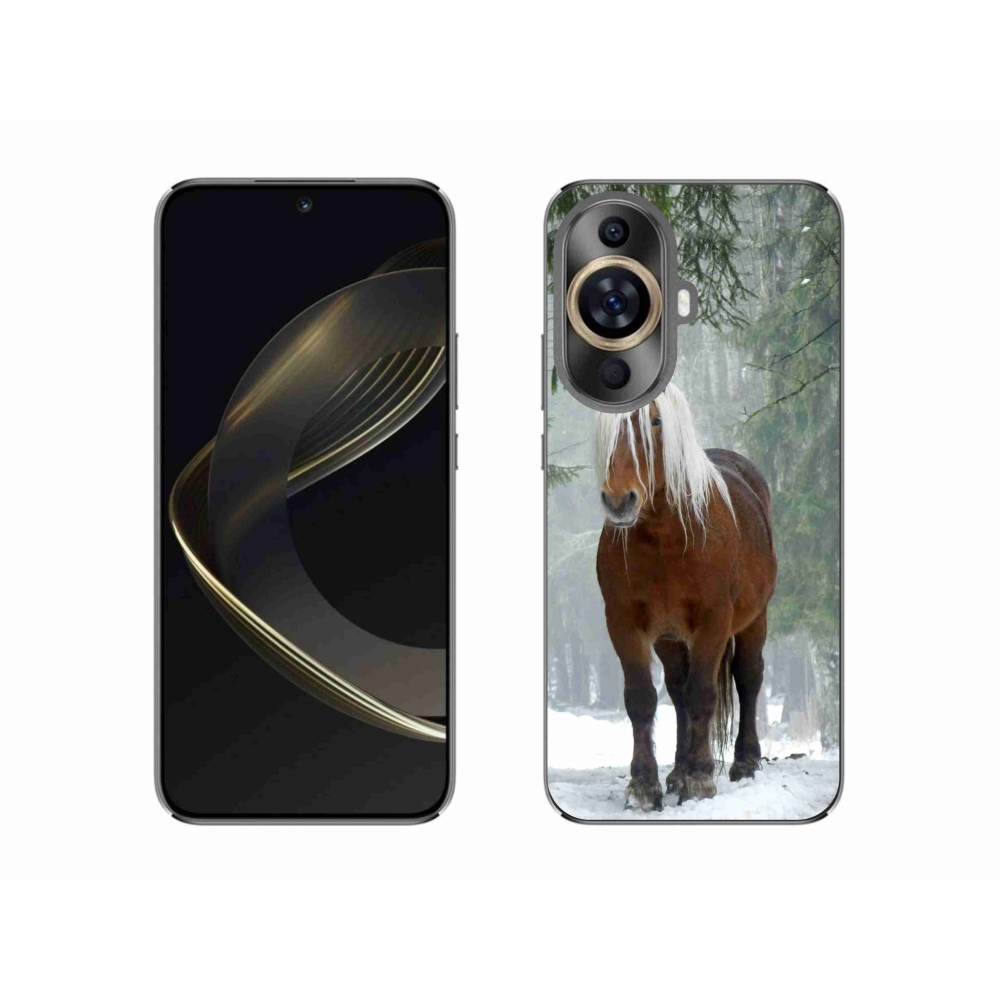 Gél tok mmCase a Huawei Nova 11-hez - ló az erdőben
