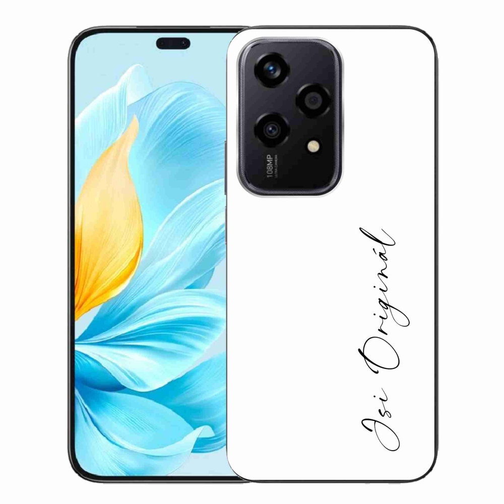 Gél borító mmCase a Honor 200 Lite 5G-hez - te vagy az eredeti fehér háttér