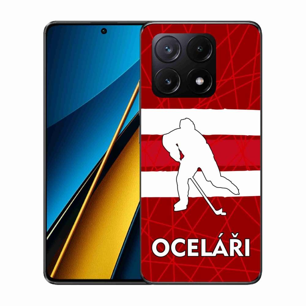 Gél borítás mmCase a Xiaomi Poco X6 Pro 5G számára - Acélszín