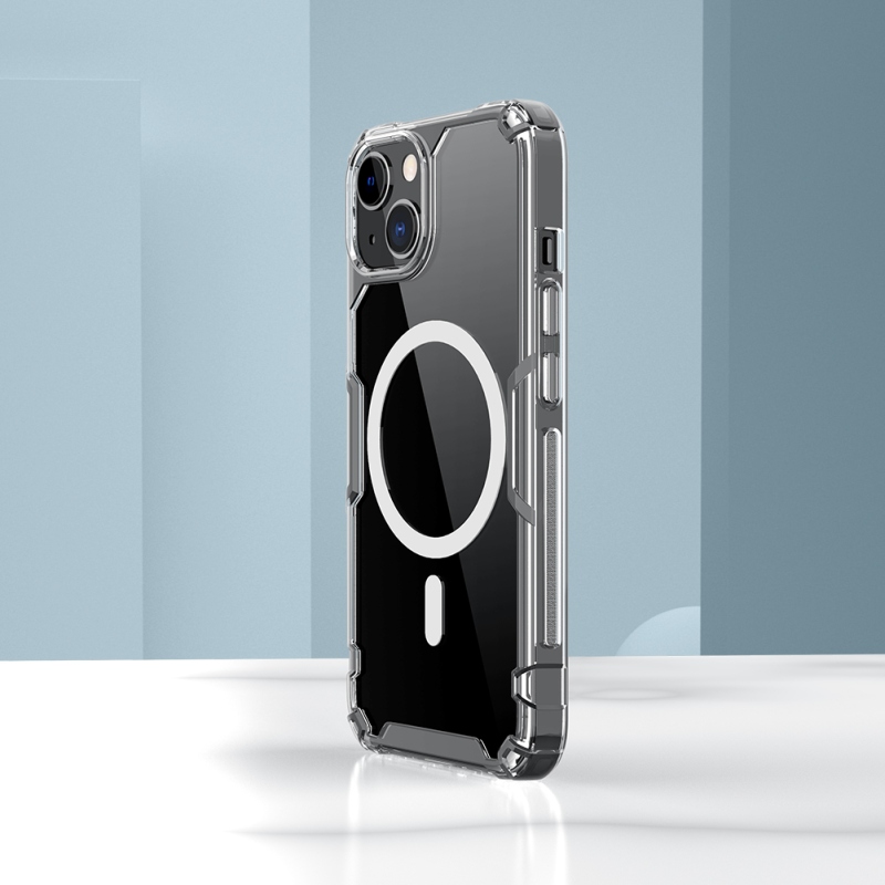 Nillkin Nature TPU PRO mágneses borítás Apple iPhone 13/14 készülékhez - átlátszó