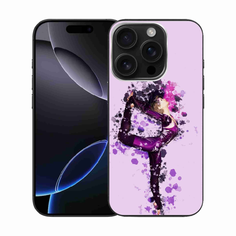 Zselés borítás mmCase iPhone 16 Pro készülékhez - balerina