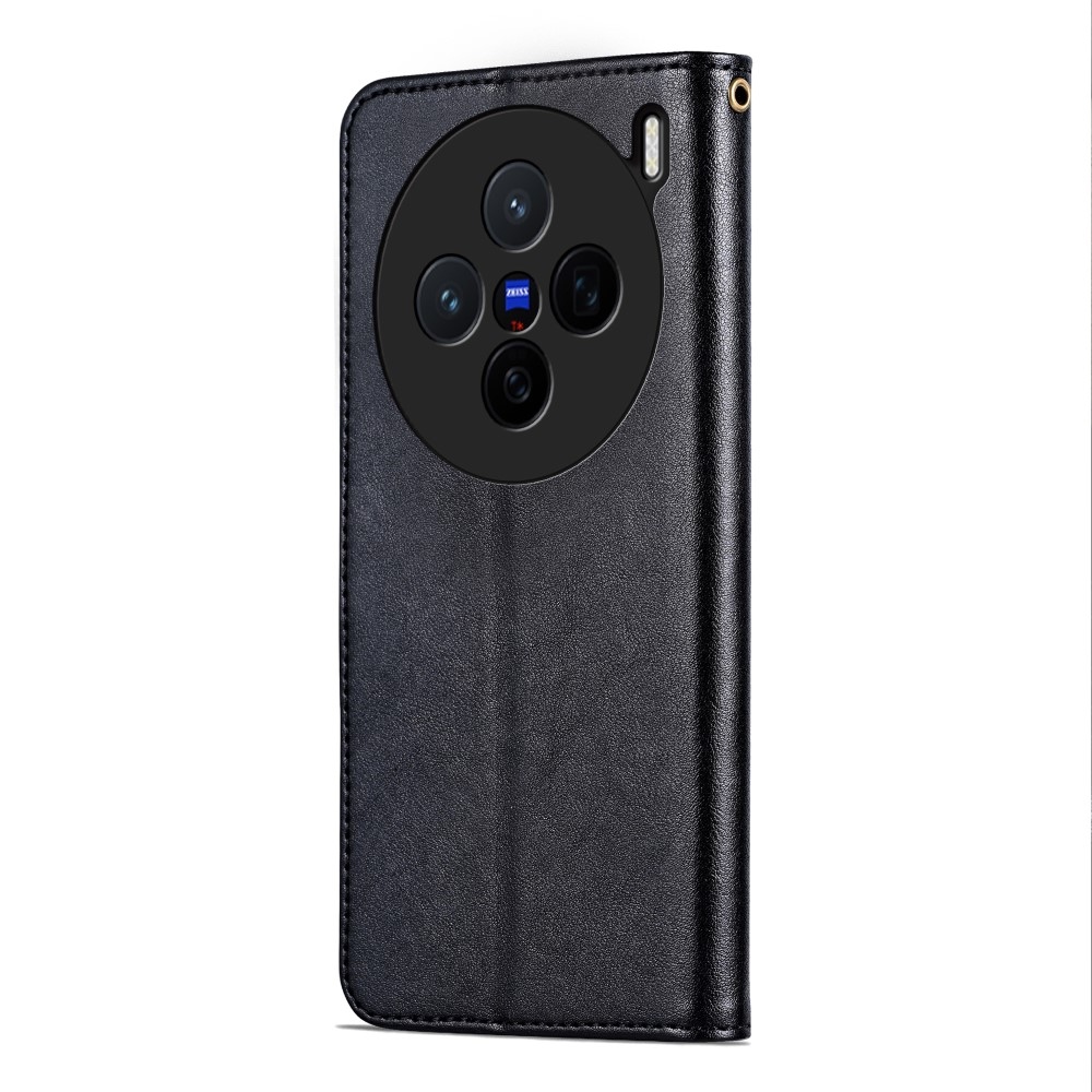 AZNS könyv tok a Vivo X200 5G-hez - fekete