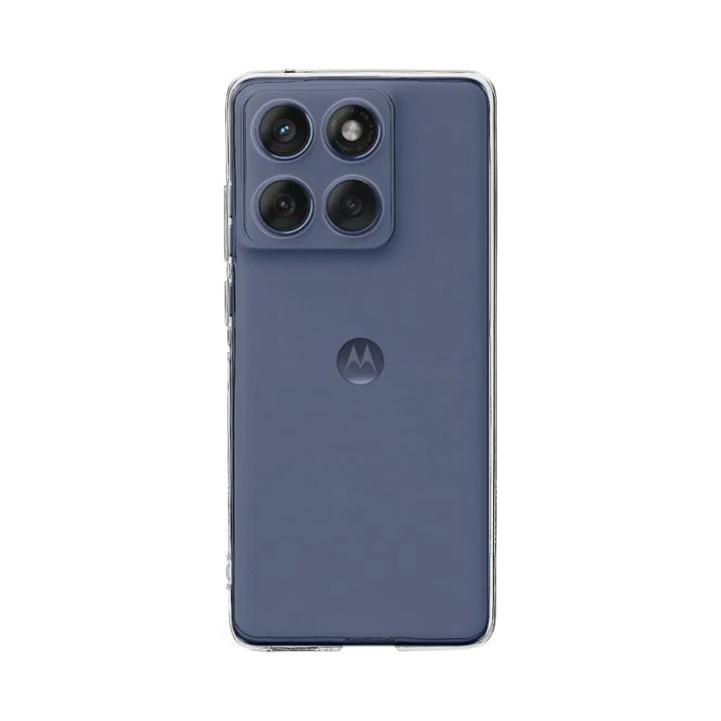 Taktikai TPU borítás a Motorola Edge 60 Fusion számára Átlátszó