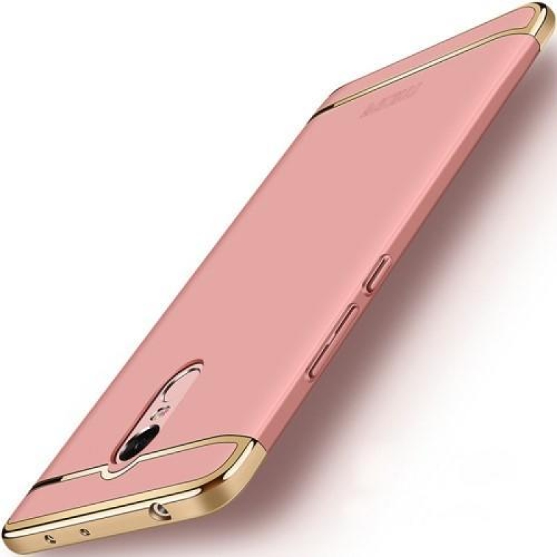 Elegáns műanyag tok a Xiaomi Redmi 5 készülékhez - rózsaarany színben