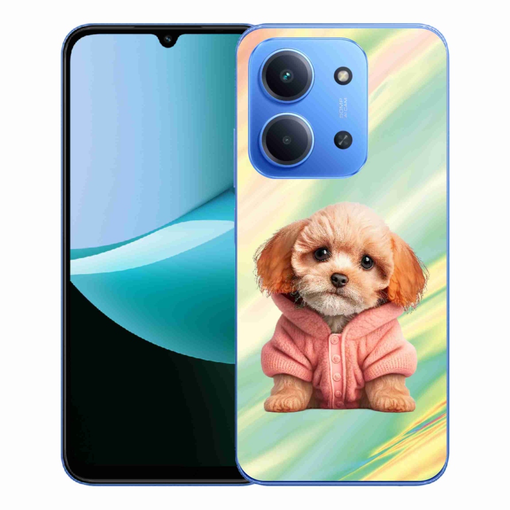 Gél borítás mmCase a Xiaomi Redmi 15C 4G/5G (173mm) - pulóveres kölyökkutyákhoz