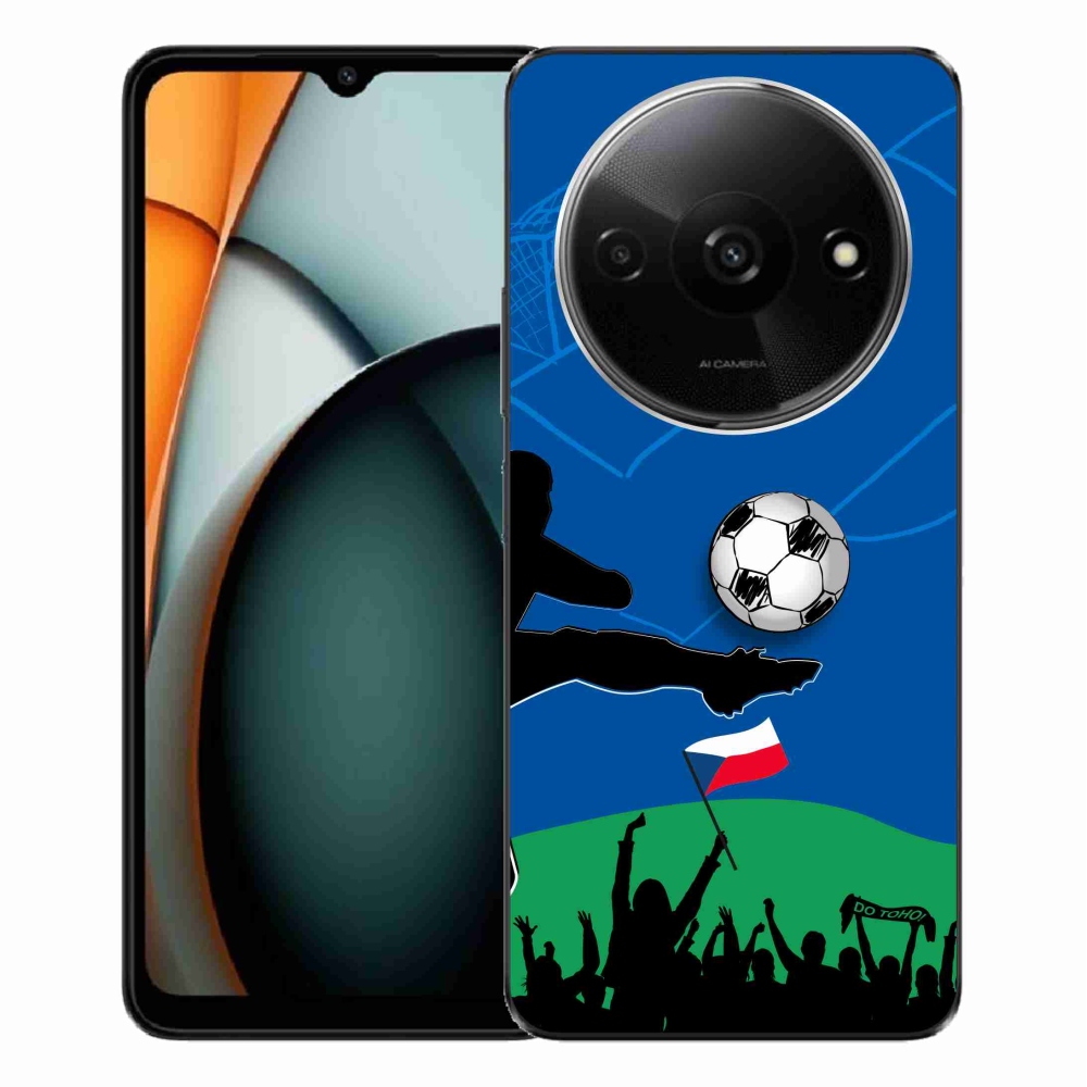Gél borítás mmCase a Xiaomi Redmi A3-hoz - futball rajongóknak