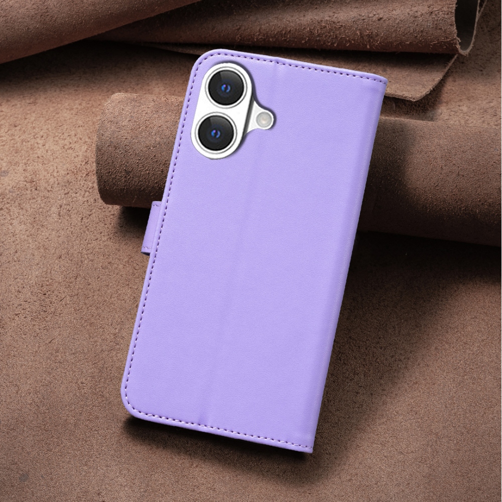 Clover könyvtáska iPhone 17 készülékhez - lila