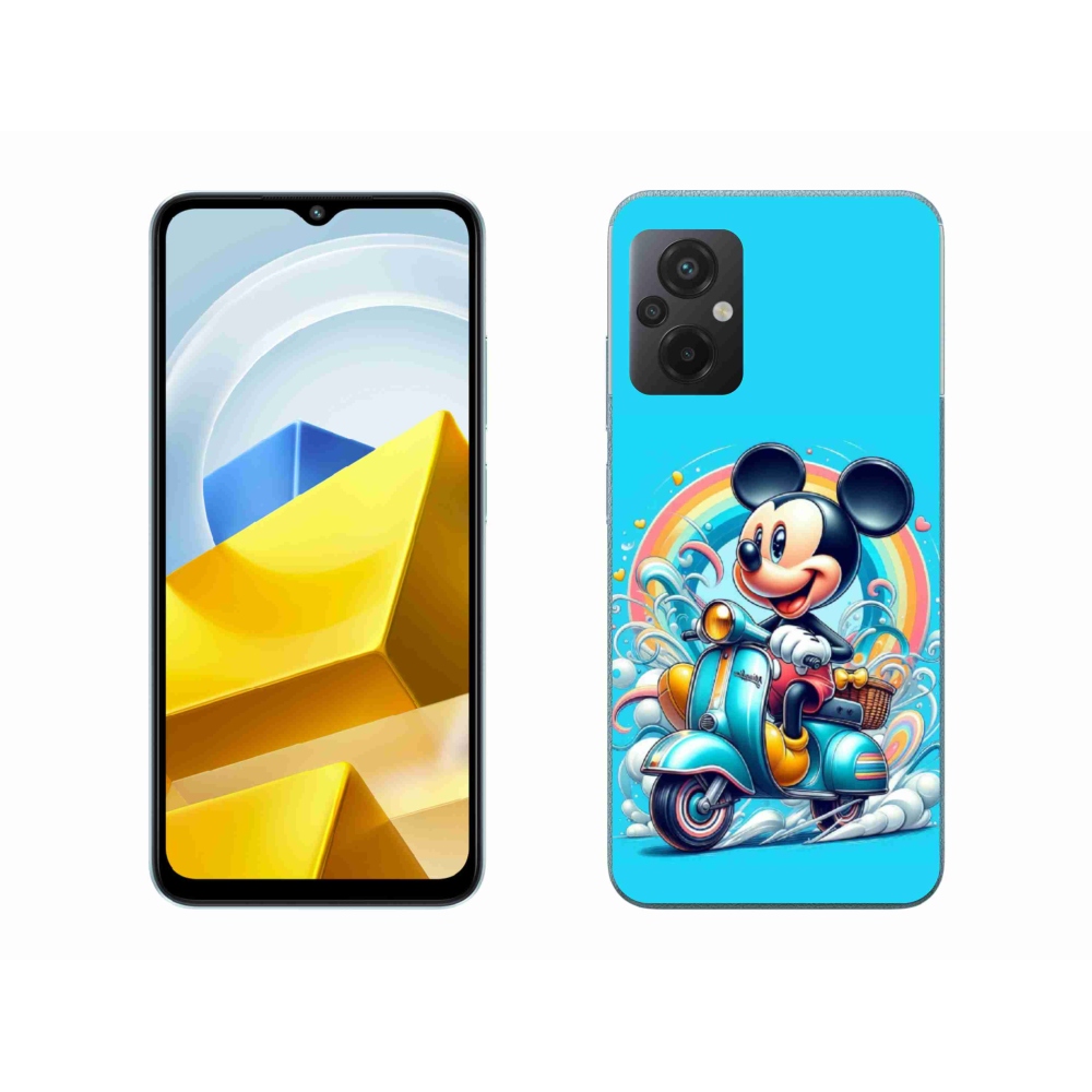 Gél borítás mmCase a Xiaomi Poco M5 4G-hez - mickey egér 2