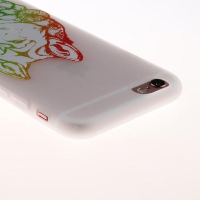 Dombornyomott zselés tok iPhone 6 Plus és 6s Plus készülékhez - róka