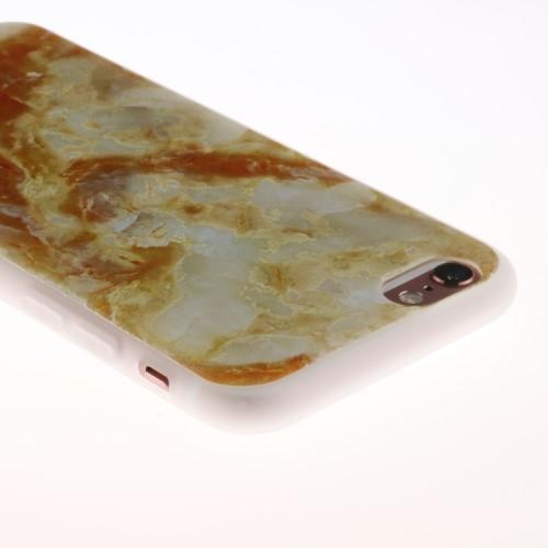Dombornyomott zselés tok iPhone 6 Plus és 6s Plus készülékhez - márvány