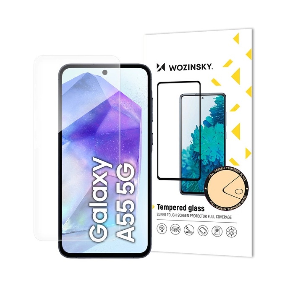 Wozinsky edzett üveg a Samsung Galaxy A55 5G-n