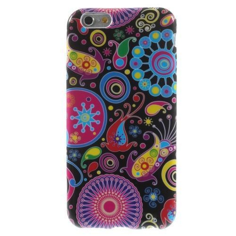 Emotive rugalmas zselés tok iPhone 6 és iPhone 6s készülékhez - paisley