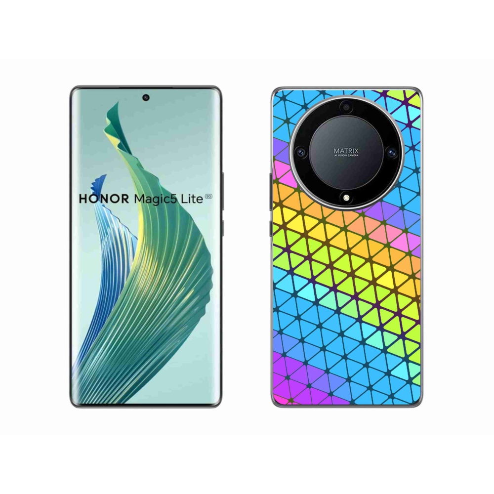 Gél borítás mmCase a Honor Magic 5 Lite 5G számára - absztrakt motívum 16