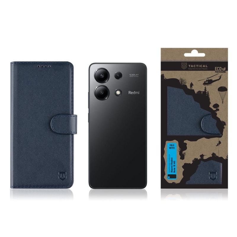 Taktikai terepi megjegyzések a Xiaomi Redmi Note 13 4G kékhez