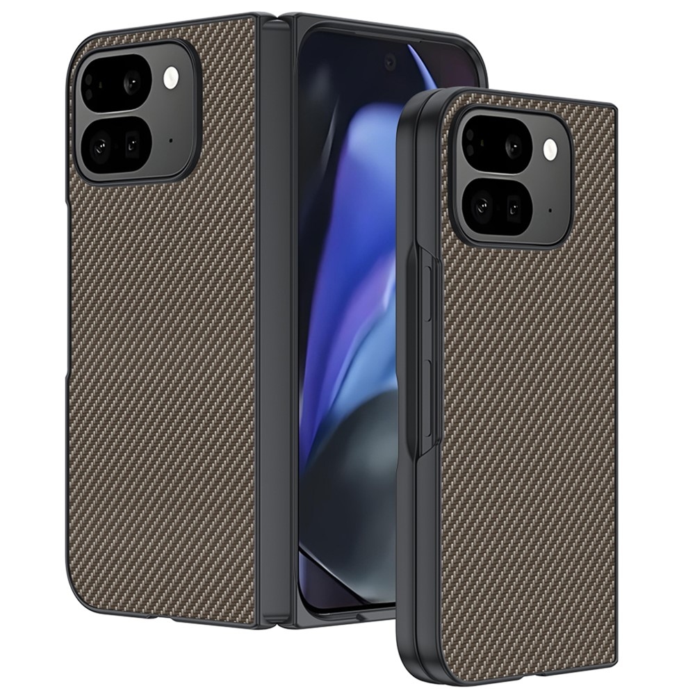 Carbone műanyag borítás a Google Pixel 10 Pro Foldhoz - arany színben