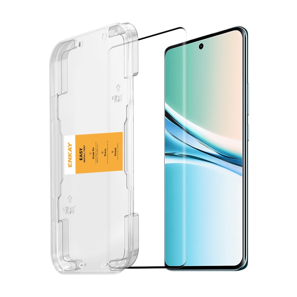 ENK teljes képernyő edzett üveg Xiaomi Redmi Note 15 Pro+ 5G alkalmazáskeret alkalmazással