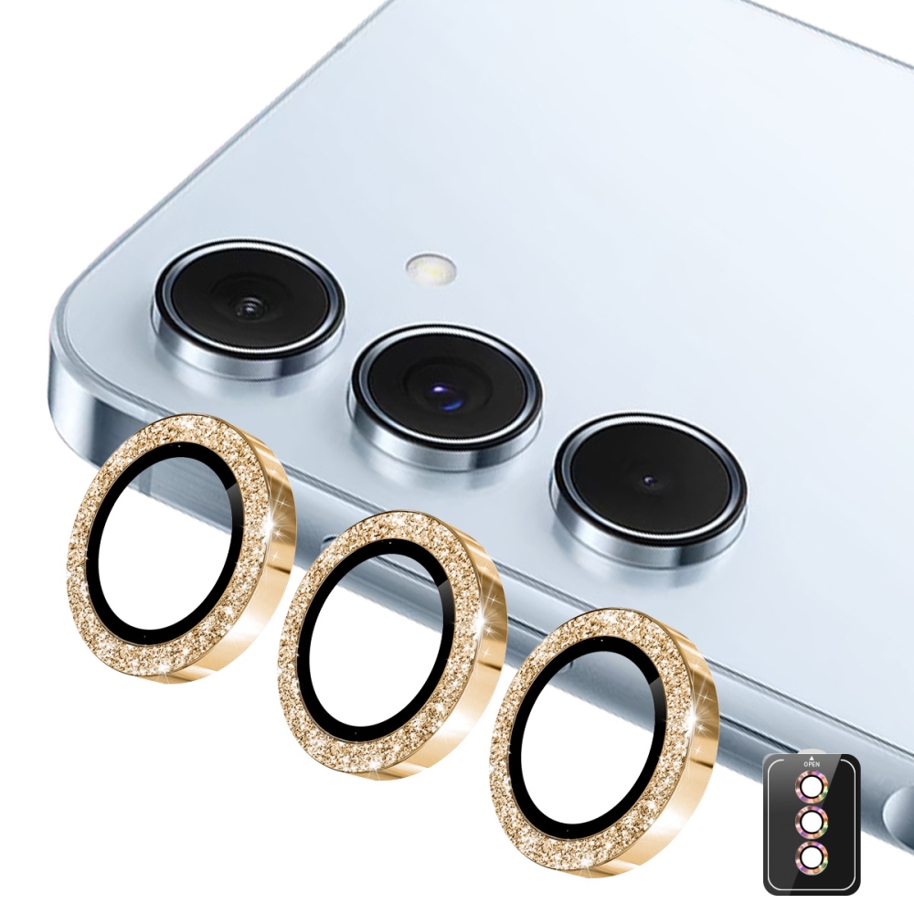 ENK Decor kamera lencse üveg Samsung Galaxy A37 5G/A57 5G (különálló üveg) - arany színben