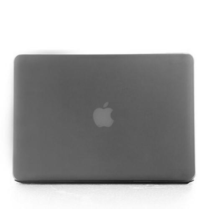 Enky szett matt műanyag tok, billentyűzetvédő és porvédő dugó MacBook Air 13.3 - szürke