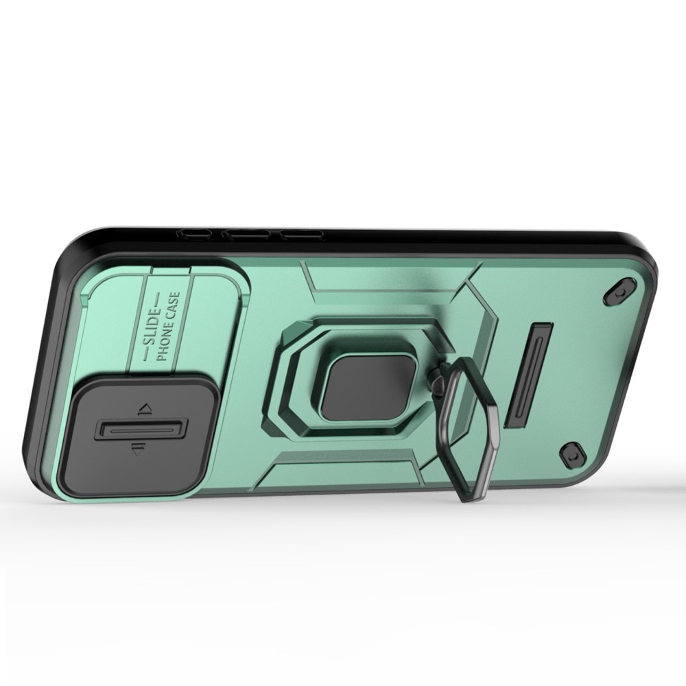 Ütésálló borítás iPhone 15 Pro készülékhez - zöld