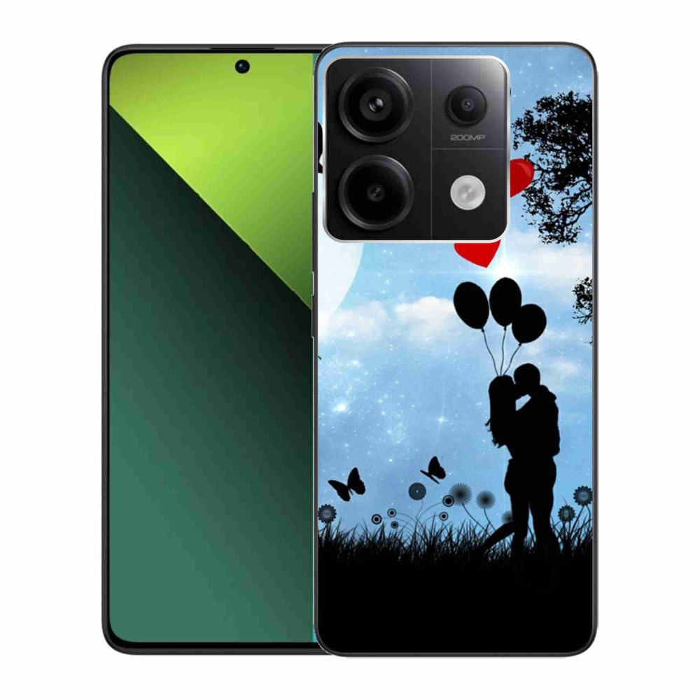 Gél tok mmCase a Xiaomi Redmi Note 13 Pro 5G/Poco X6 5G számára - szerelmespár