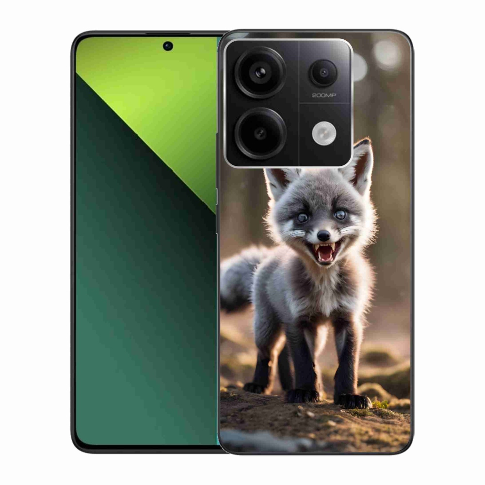 Gél borítás mmCase a Xiaomi Redmi Note 13 Pro 5G/Poco X6 5G számára - angry fox