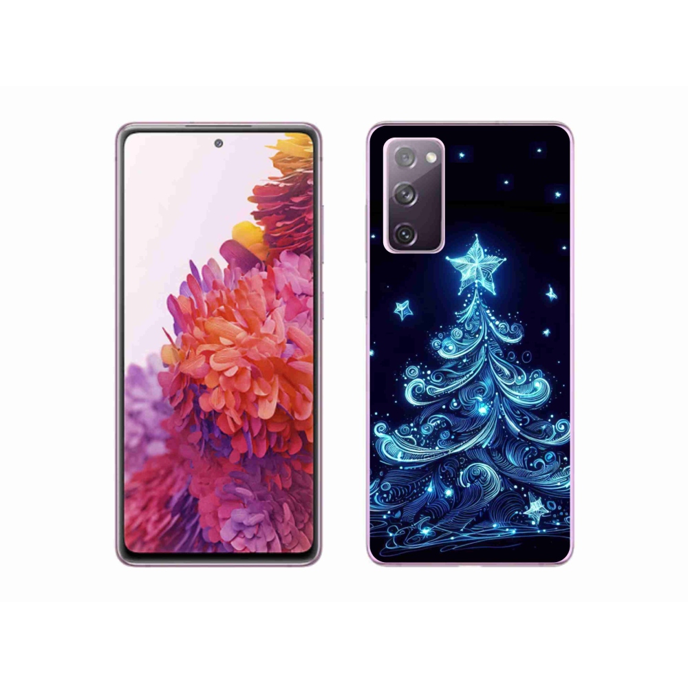 Gél borítás mmCase Samsung Galaxy S20 FE - neon karácsonyfa 4