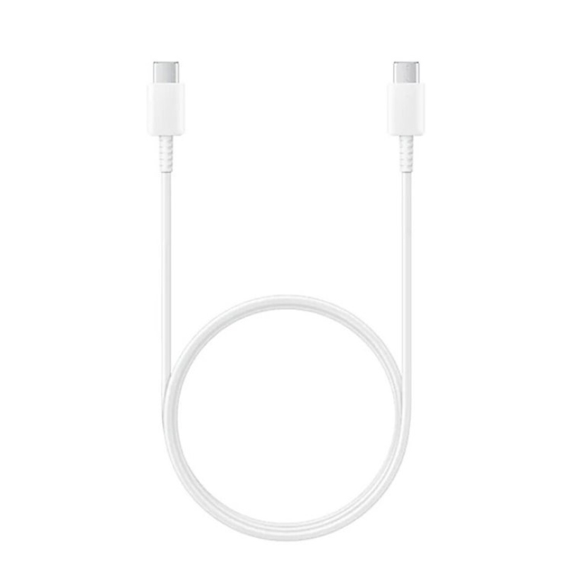 EP-DA705BWE Samsung USB-C/USB-C adatkábel 3A 1m fehér (OOB Bulk)