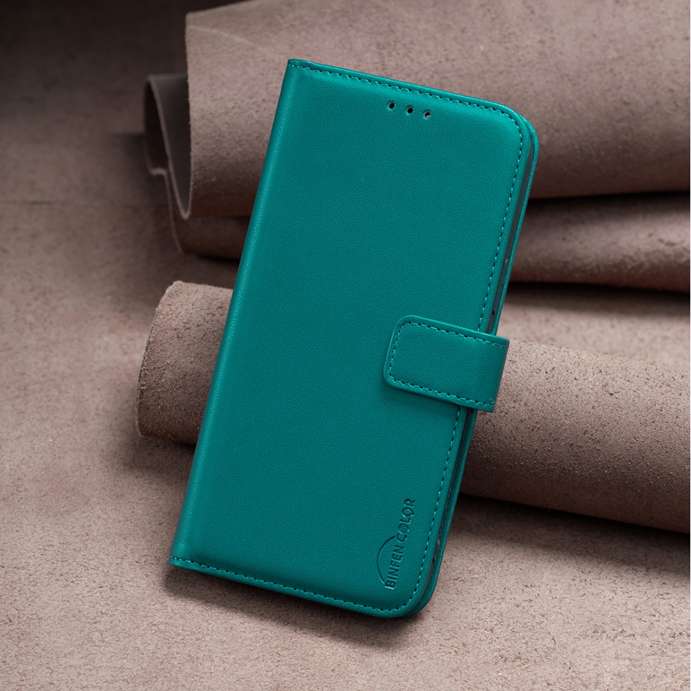 BNF könyvtáska iPhone 17 Air készülékhez - zöld