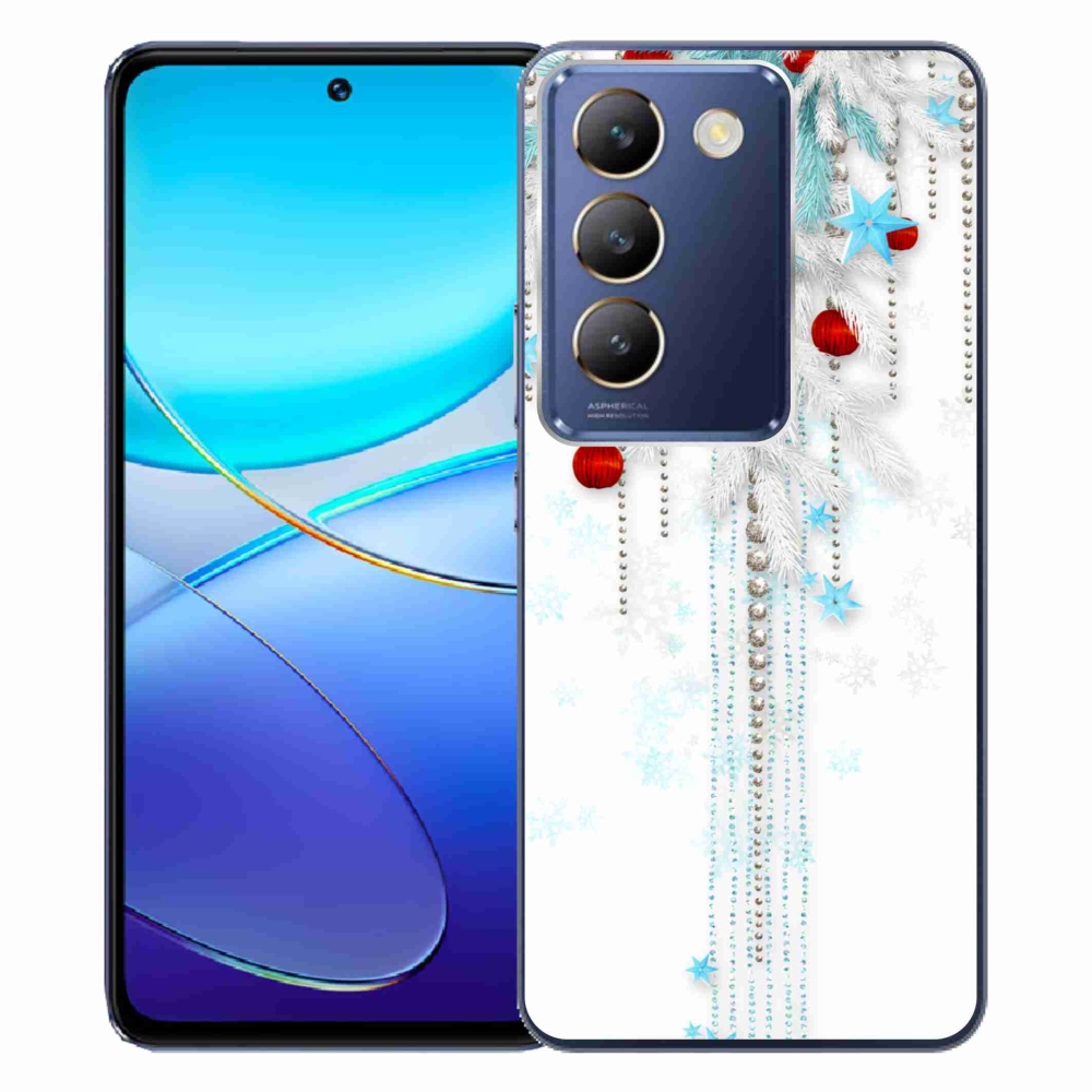 Gél borítás mmCase a Vivo V40 SE 4G/5G-n - karácsonyi dekoráció