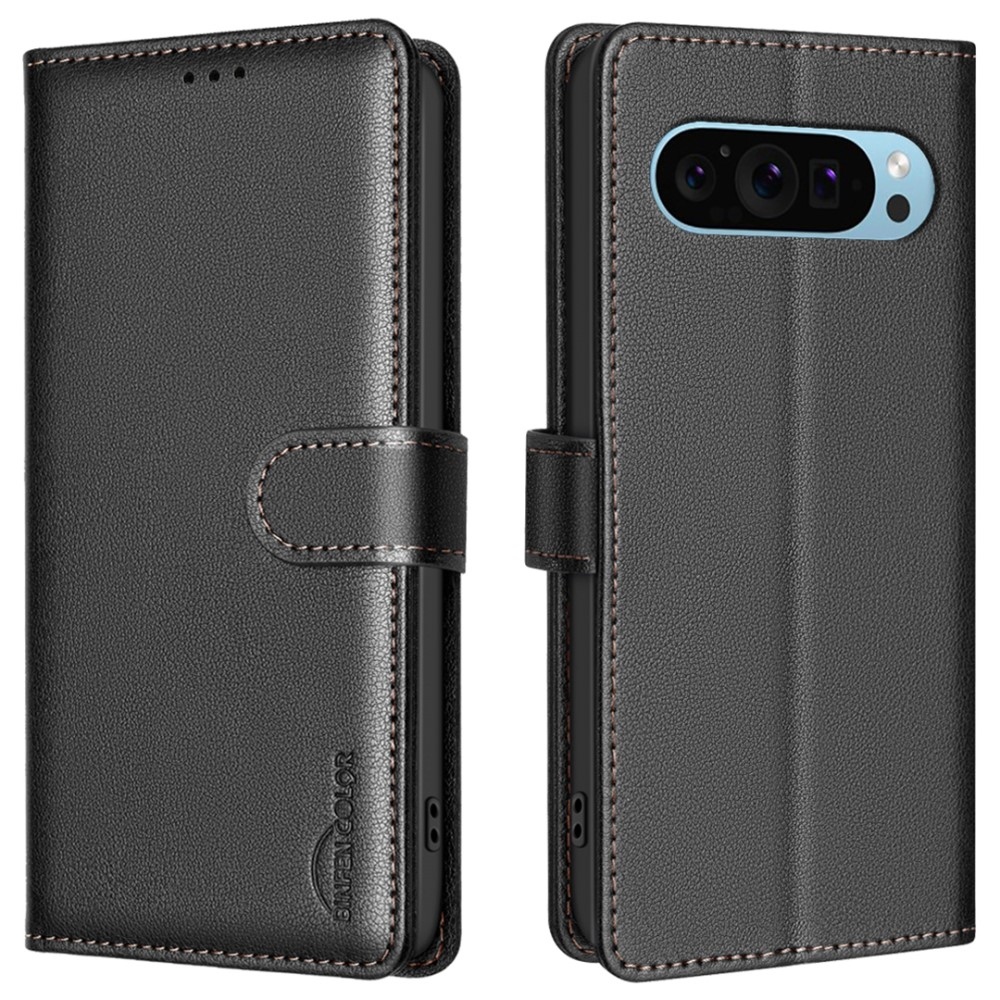 BNF pénztárca tok Google Pixel 9/9 Pro-hoz - Fekete