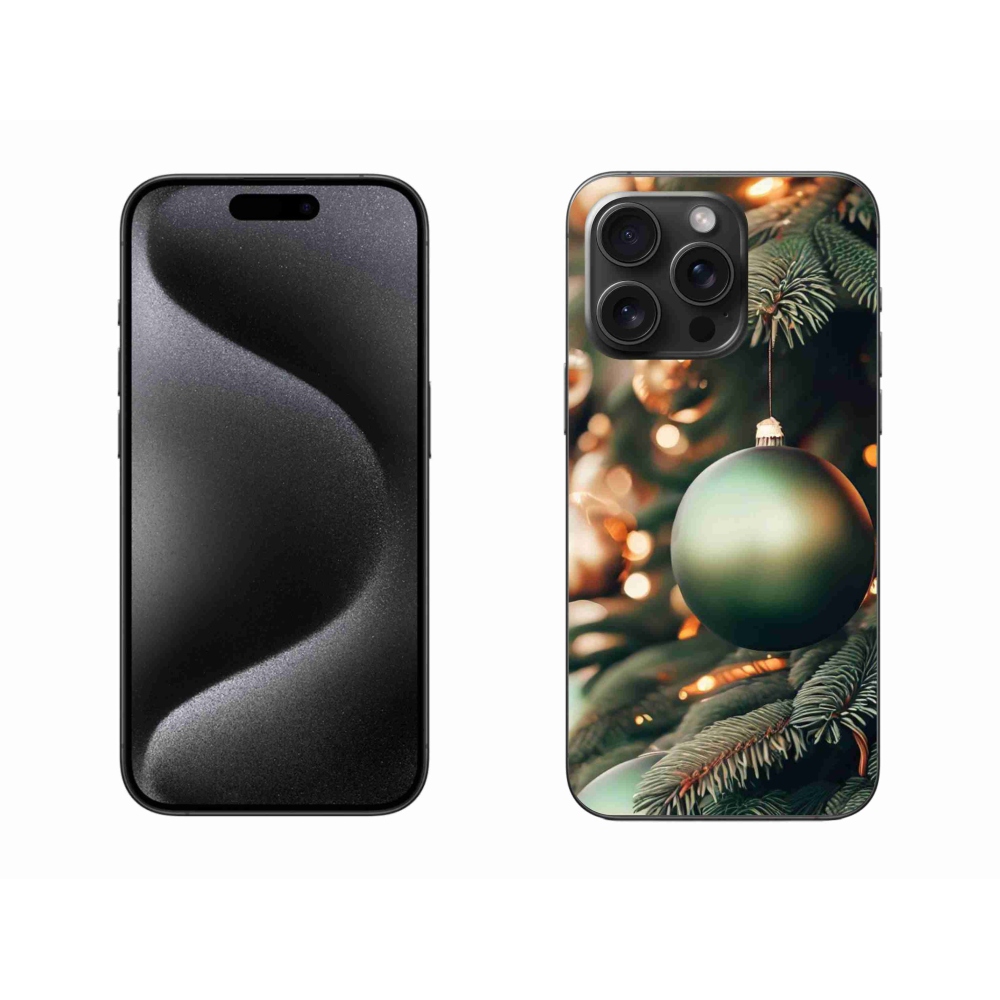 Gél borítás mmCase iPhone 15 Pro Max készülékhez - karácsonyi dekoráció 1