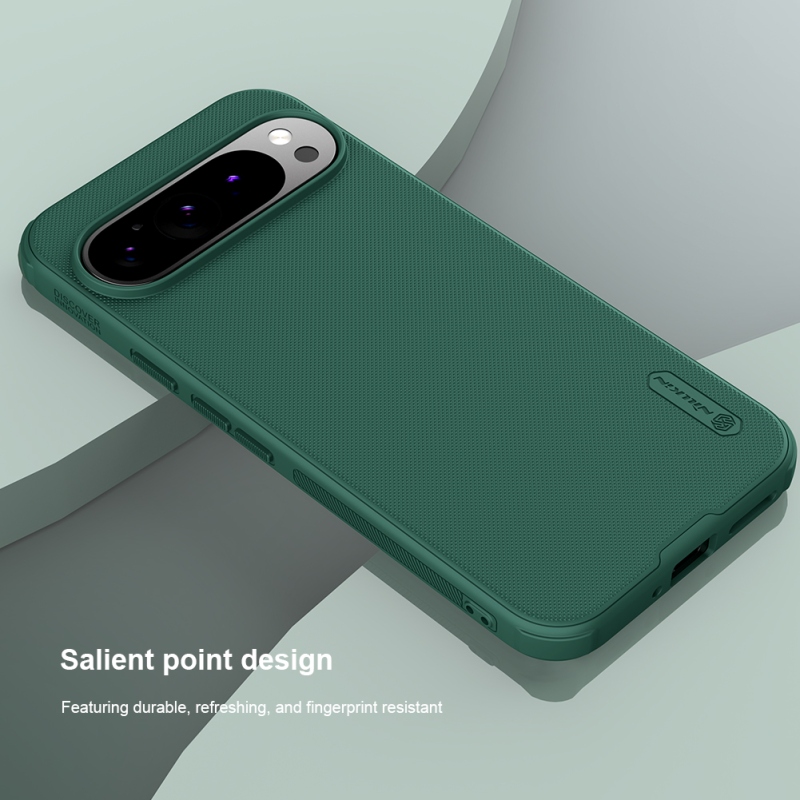 Nillkin Super Frosted PRO mágneses hátlap a Google Pixel 9/9 Pro-hoz Fekete