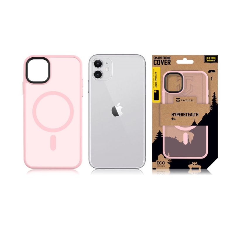 Taktikai MagForce Hyperstealth borító iPhone 11 rózsaszín párduchoz