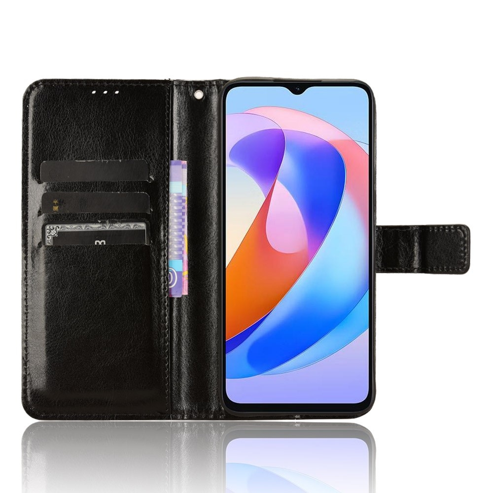 Lovas könyv tok Honor Magic 6 Lite 5G-hez - fekete