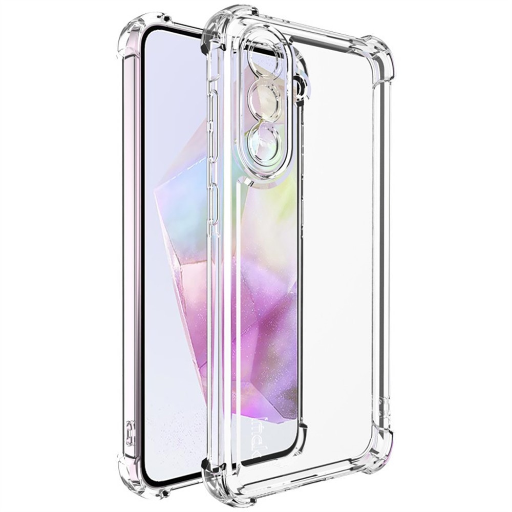 IMK átlátszó zselés tok megerősített sarkokkal Samsung Galaxy A36 5G készülékhez