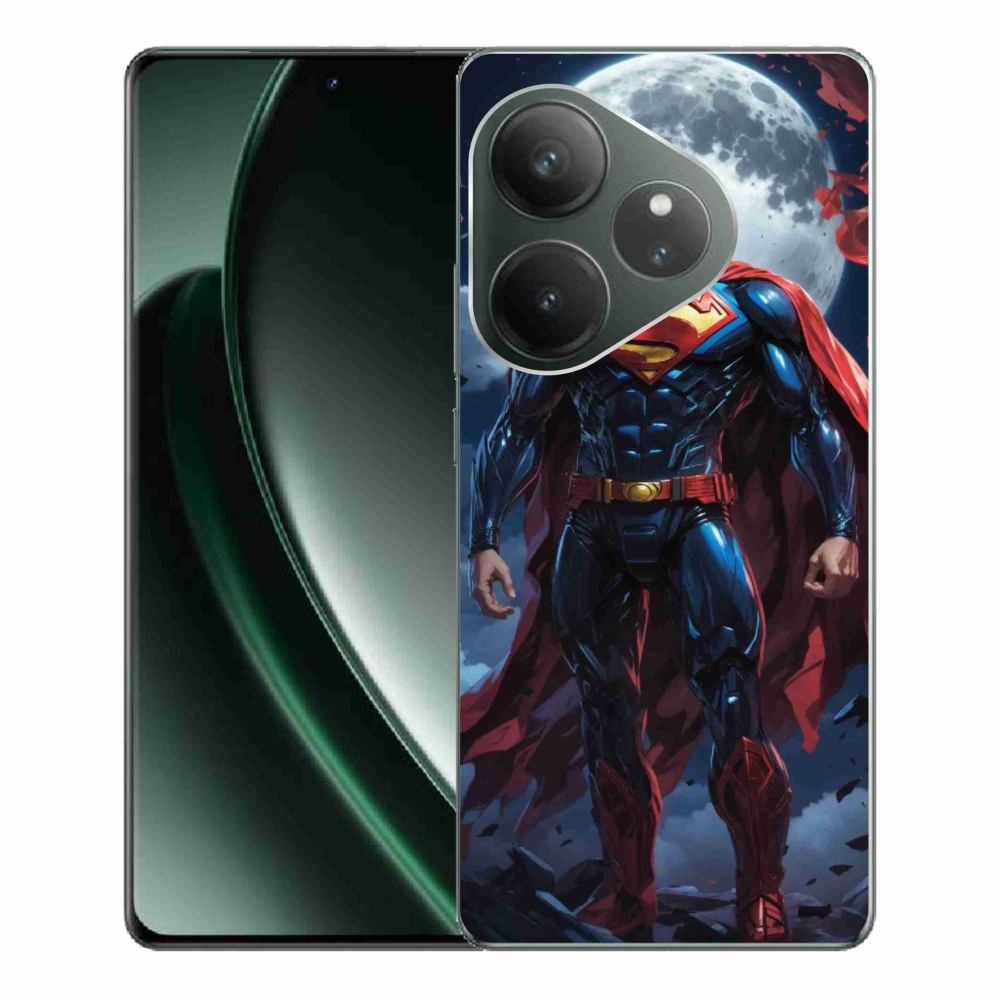 Gél borítás mmCase a Realme GT 6 5G/GT 6T 5G számára - superman