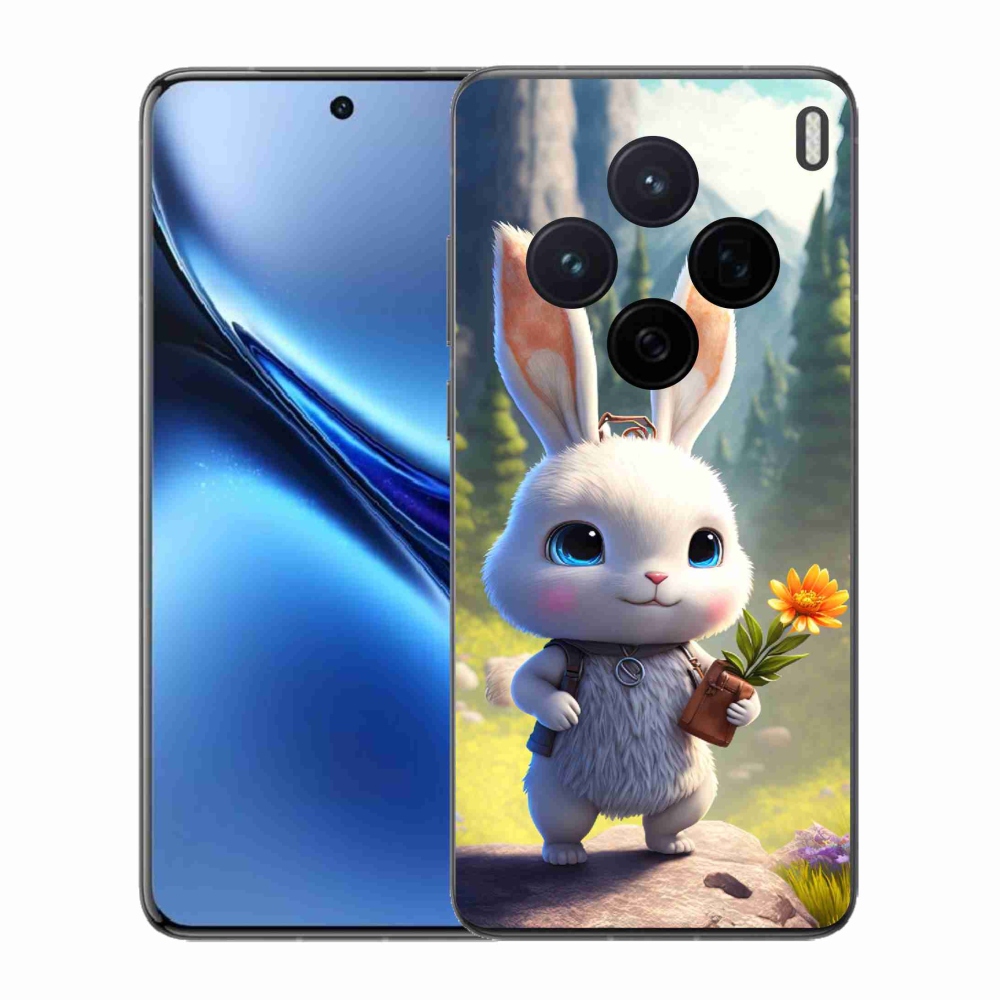 Gél borítás mmCase a Vivo X200 5G készülékhez - aranyos nyuszi