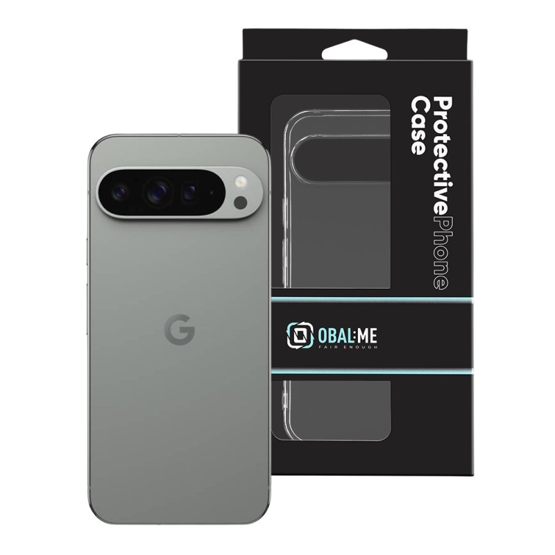 BORÍTÓ:ME TPU borító a Google Pixel 9 Pro XL-hez Átlátszó