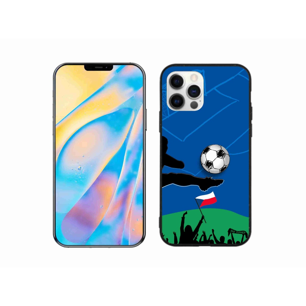 Gél borítás mmCase iPhone 12 készülékhez - futballszurkolók számára