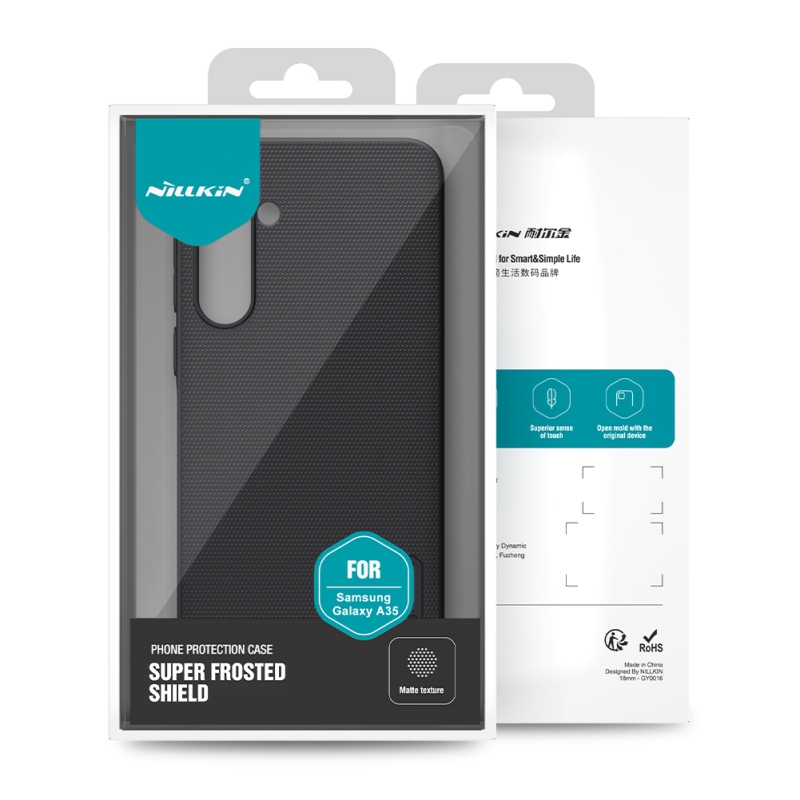 Nillkin Super Frosted hátlap Samsung Galaxy A35 5G fekete