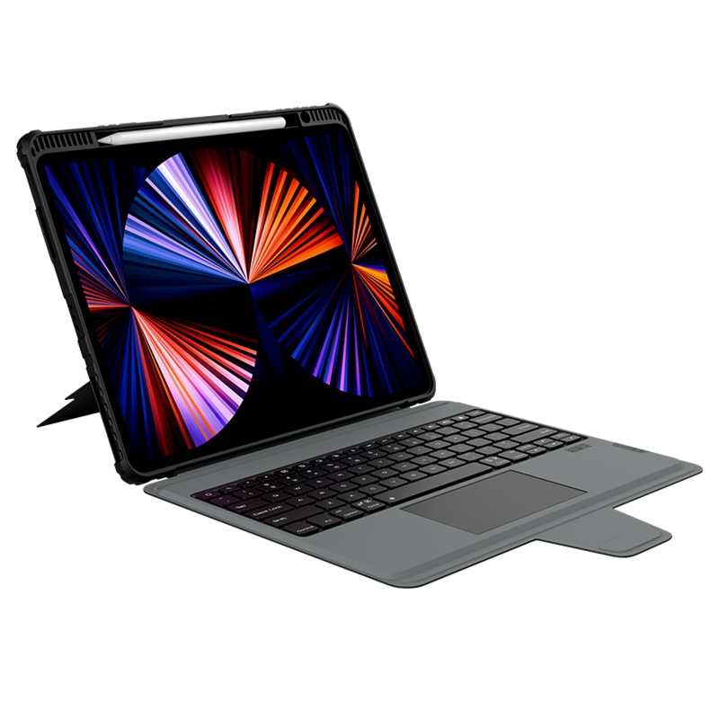Nillkin Bumper Combo billentyűzet tok iPad Pro 12.9 2020/2021/2022 iPad Pro 12.9 2020/2021/2022 Fekete