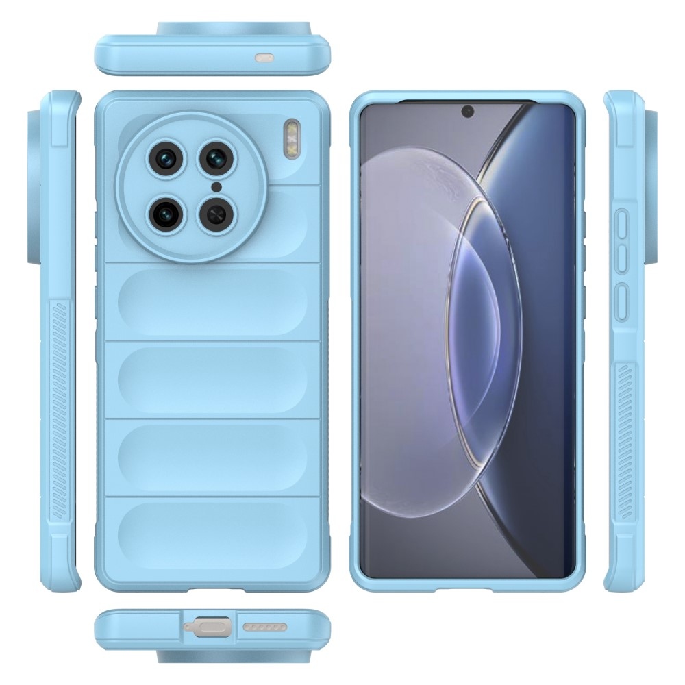 Rugg tartós gél tok a Vivo X90 Pro készülékhez - világoskék színben