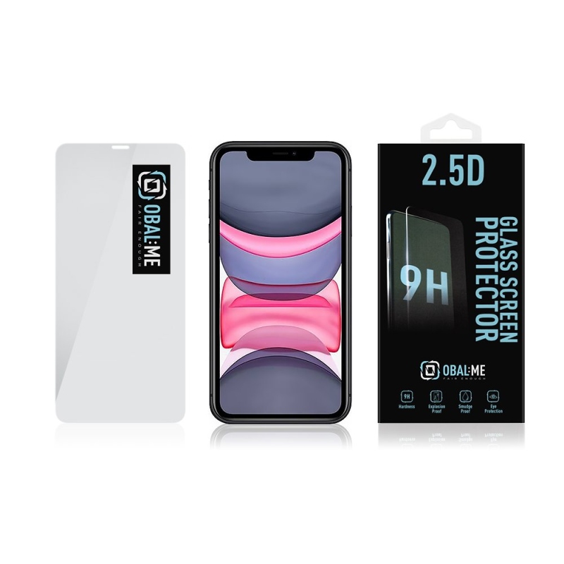 CSOMAG:ME 2.5D edzett üveg Apple iPhone 11 Pro Max/XS Max átlátszó iPhone 11 Pro Max/XS Max-hoz