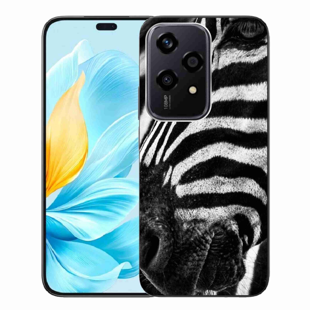 Zselés borítás mmCase a Honor 200 Lite 5G készülékhez - zebra
