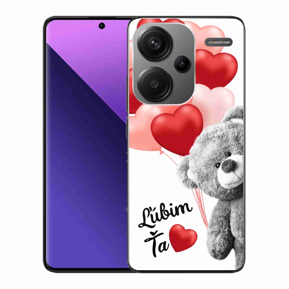 Gél tok mmCase a Xiaomi Redmi Note 13 Pro+ 5G számára - I love you en