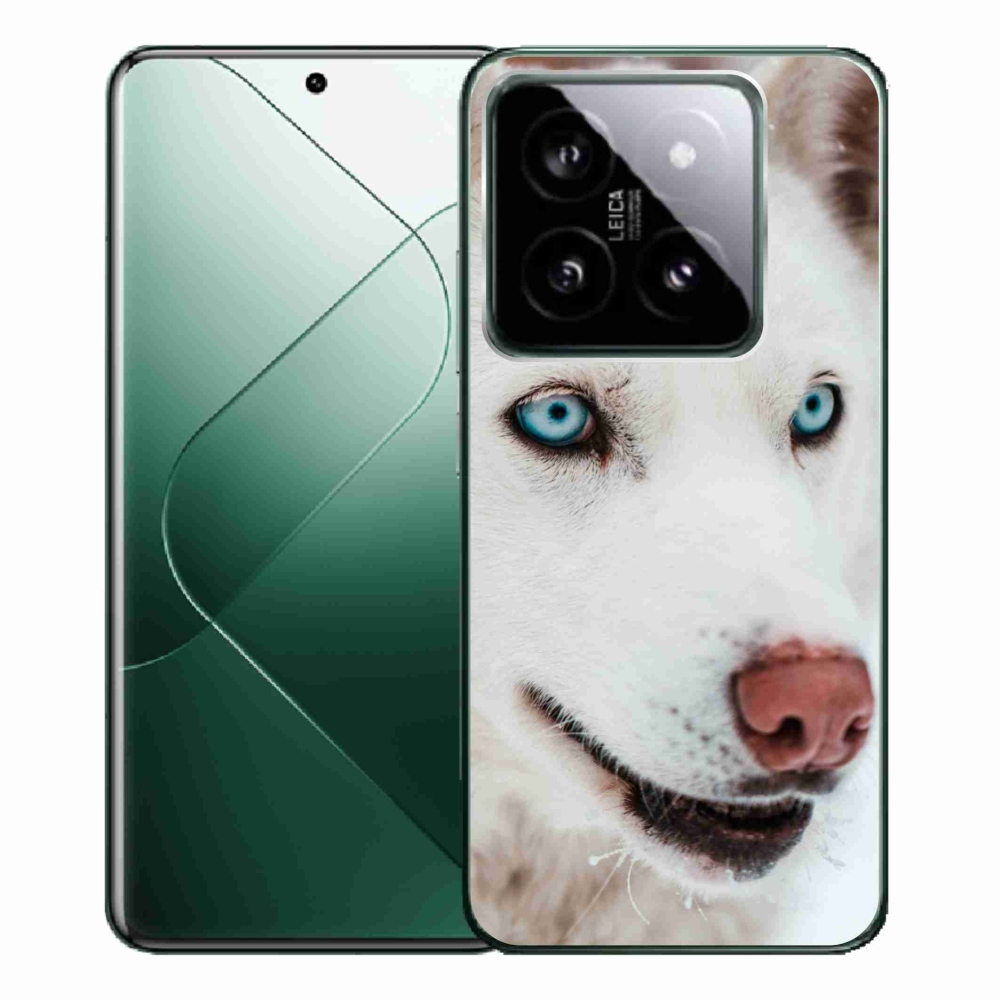 Gél tok mmCase a Xiaomi 14 Pro számára - kutyaszemmel nézve