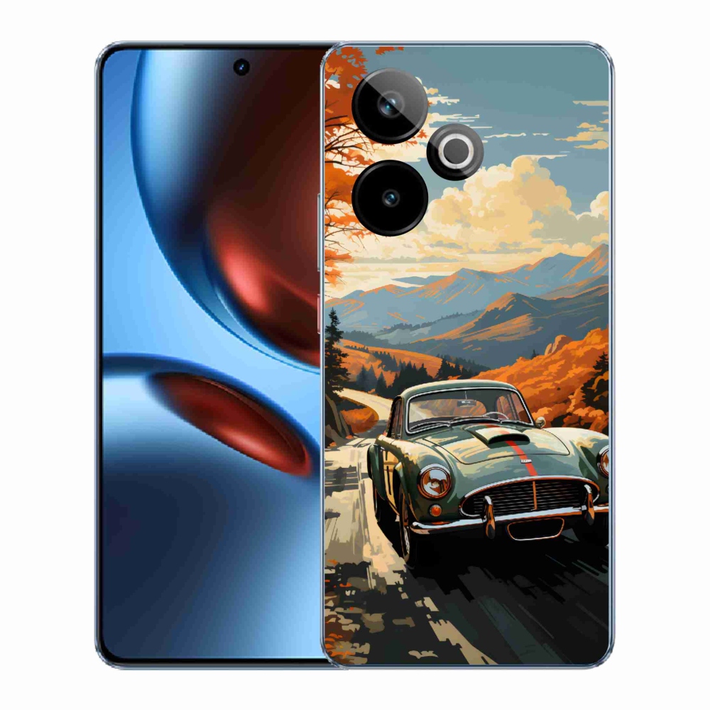 Rugalmas zselés tok mmCase képpel a Realme GT 7 5G/GT 7T 5G számára - veterán 1
