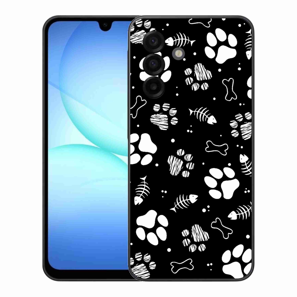 Zselés borítás mmCase Samsung Galaxy A17 5G - kutyamancsok