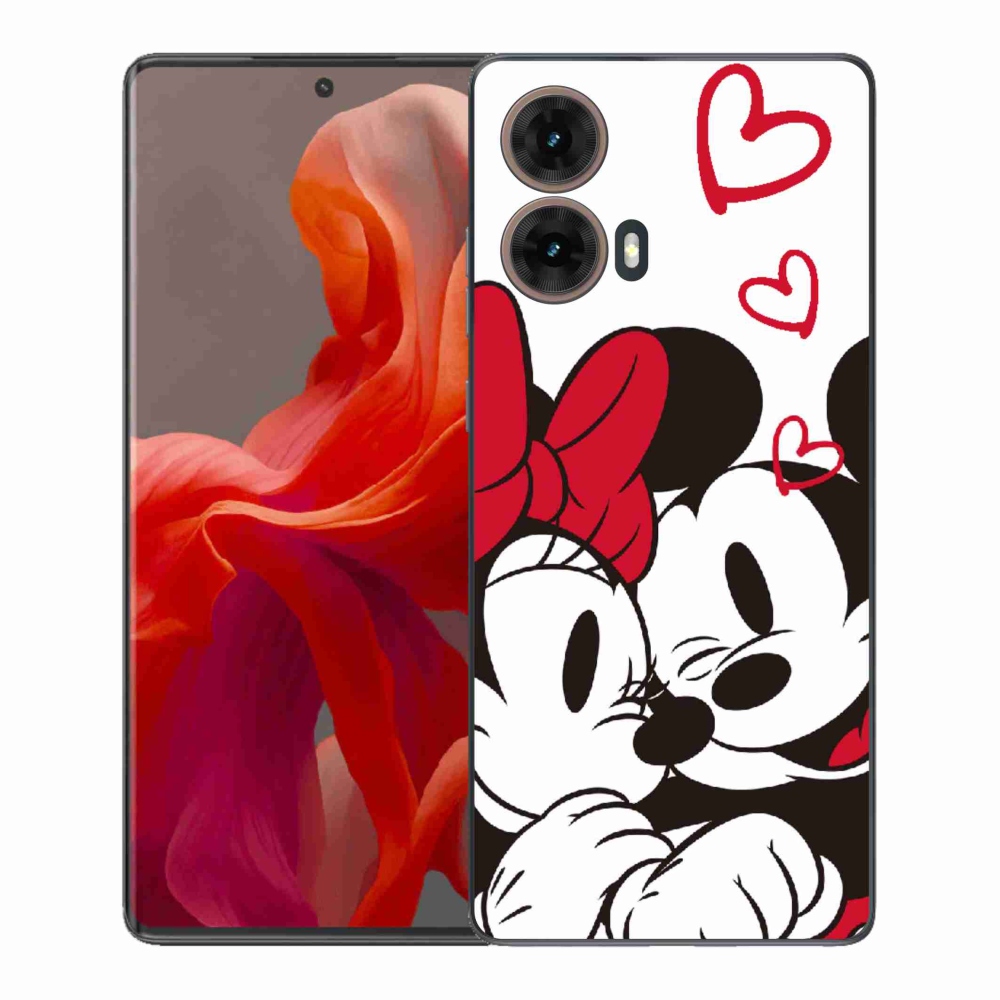 Zselés borítás mmCase a Motorola Moto G85 5G készülékhez - minnie és mickey