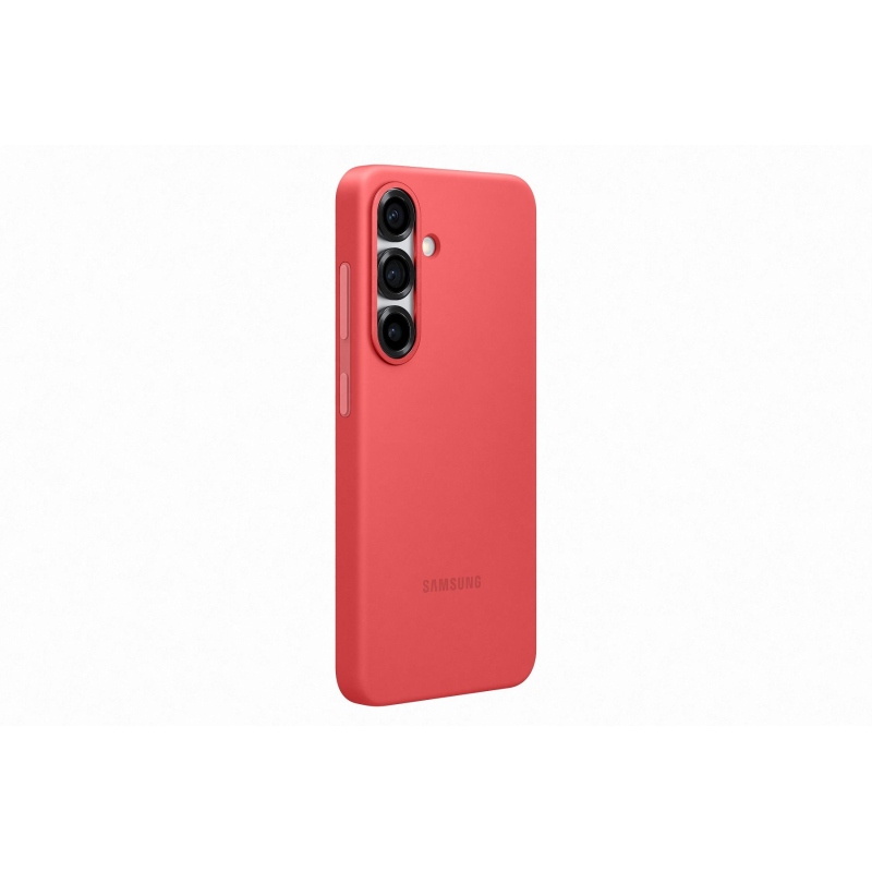 EF-PS931CRE Samsung szilikon borító Galaxy S25 piros színű készülékhez